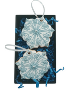 Festkeks Schneeflocken box