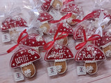Glückspilz aus Lebkuchen 10 cm Personalisierbar