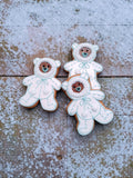 Bärchen aus Schoko- oder Vanillekes oder Lebkuchen,12 cm, personalisierbar (Name)