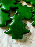 12 große Lebkuchen-Anhänger zum Dekorieren (11-12 cm)