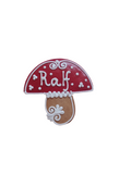 Glückspilz aus Lebkuchen 10 cm Personalisierbar