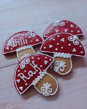 Glückspilz aus Lebkuchen 10 cm Personalisierbar