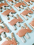 Weihnachten Hirsch aus Lebkuchen, 12 cm - Fest Keks : Lebkuchen & Kekse für alle festlichen Anlässe