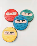 Ninja Cookies Schoko Keks Geschenke personalisierbar