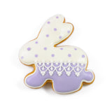 FB0109 kaninchen hase ostern Lebkuchen fest keks lila BUNNY rabbit
