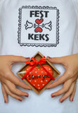I Love You Lebkuchen Herz im Geschenkkarton - Fest Keks