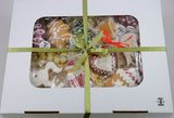 Luxus Lebkuchen Anhänger Set für Tannenbaum im Geschenkkarton - Fest Keks