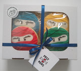 Ninja Cookies Schoko Keks Geschenke personalisierbar