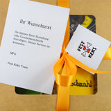 SOC0111 Fest keks geschenk geschenkidee football soccer fussball Borussia Dortmund yellow gelb trikot lebkuchen nachricht