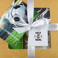 SOC0112 fest keks fussball soccer football Germany Deutschland team trikot lebkuchen geschenk geschenkidee karte