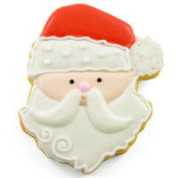 Weihnachtsmann im Geschenkkarton - Fest Keks