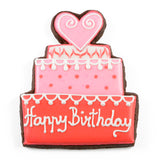 geburtstag birthday keks geschenk fest keks BB0102 geburtstag pink rose cookie geschenkset